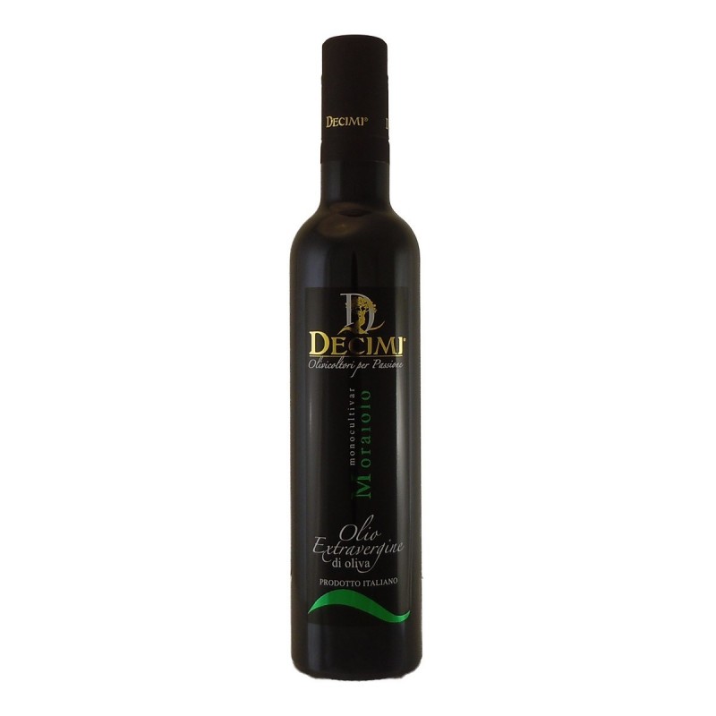 Olio extravergine di oliva Moraiolo - Decimi - 500ml