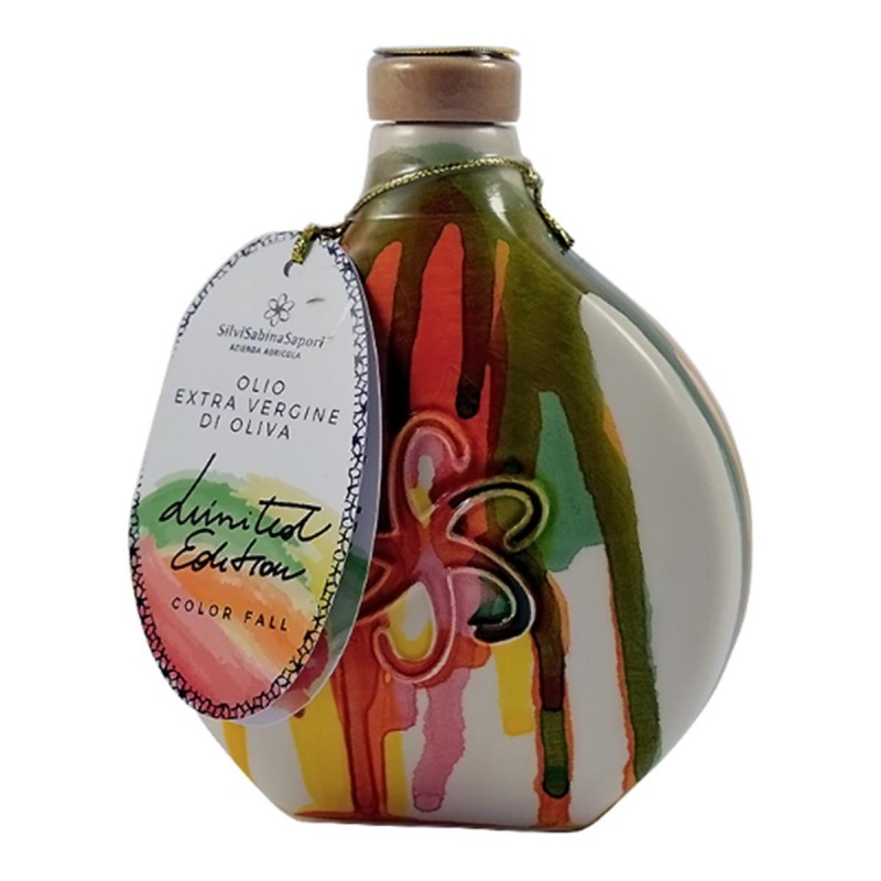 Olio extravergine Fiaschetta Color Fall - Silvi Sabina - 500ml Olio extravergine Fiaschetta Color Fall - Silvi Sabina - 500ml