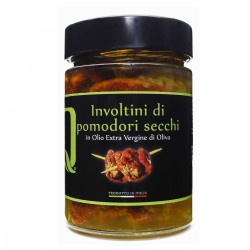 Involtini di Pomodori Secchi in olio extra vergine di oliva - Quattrociocchi...
