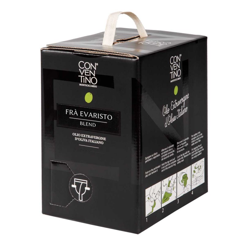 Olio extravergine Frà Evaristo Bag in Box 3l - Il Conventino