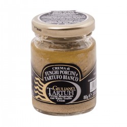 Funghi Porcini e Tartufo Bianco - Giuliano Tartufi - 80gr
