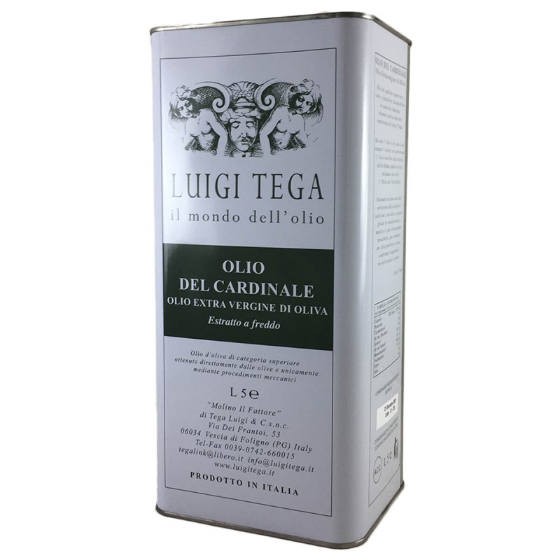 Olio extravergine di oliva del Cardinale - Luigi Tega - 5l