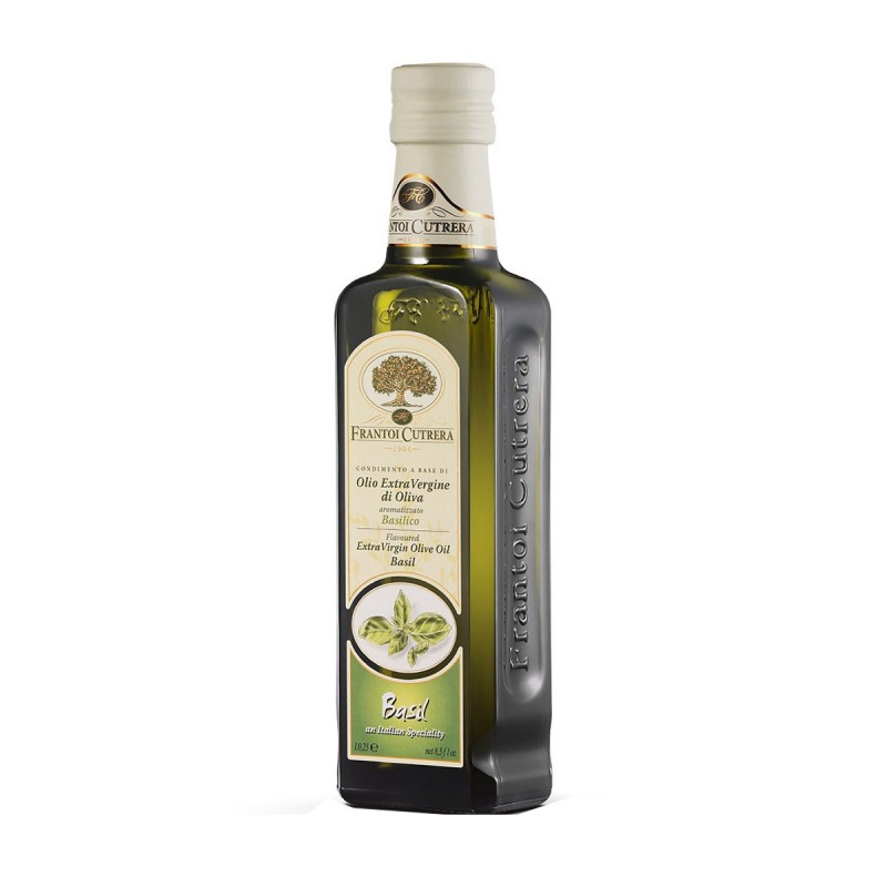 Olio aromatizzato al Basilico - Cutrera - 250ml