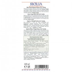 Olio extravergine di oliva IGP Sicilia - Cutrera - 500ml