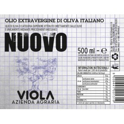 Olio extravergine di oliva Nuovo - Viola - 500ml
