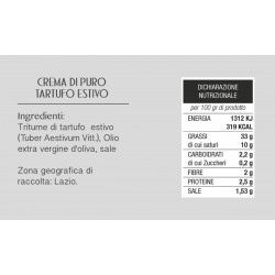 Crema Di Puro Tartufo Estivo - Pagnani Tartufi - 50gr