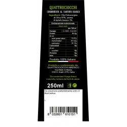 Condimento a base di Olio extravergine di oliva e Tartufo - Quattrociocchi - 250ml