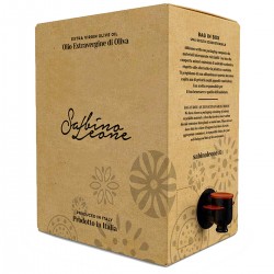 Olio extravergine di oliva 100% Italiano bag in box - Sabino Leone - 5l