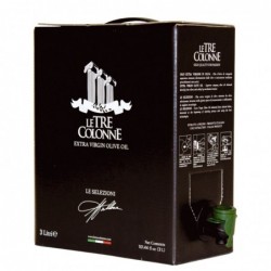 Extra Virgin Olive Oil Coratina bag in box - Le Tre Colonne - 3l