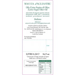Olio extravergine di oliva Maccia d'Agliastru - Fratelli Pinna - 500ml