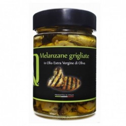 Melanzane grigliate in olio extra vergine di oliva - Quattrociocchi - 320gr