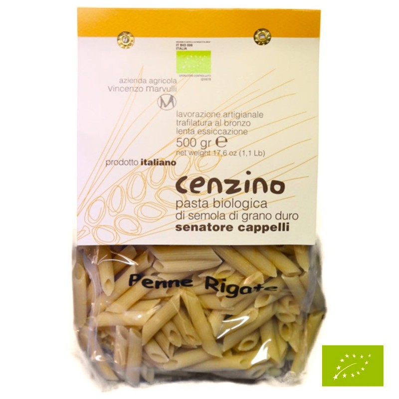 Penne Rigate BIO Senatore Cappelli - Marvulli - 500gr Penne Rigate BIO Senatore Cappelli - Marvulli - 500gr