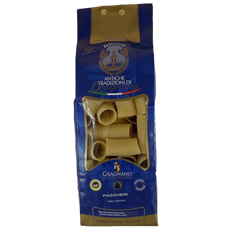 Paccheri Lisci IGP Gragnano - Antiche Tradizioni - 500gr Paccheri Lisci IGP Gragnano - Antiche Tradizioni - 500gr