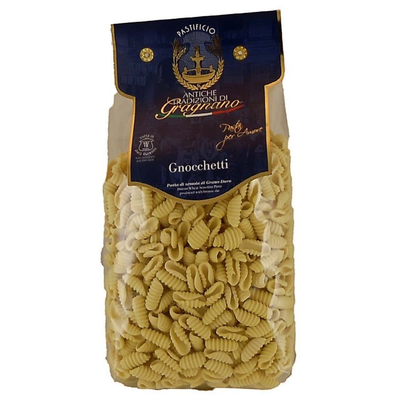 Gnocchetti IGP Gragnano - Antiche Tradizioni di Gragnano - 500gr Gnocchetti IGP Gragnano - Antiche Tradizioni di Gragnano - 500gr