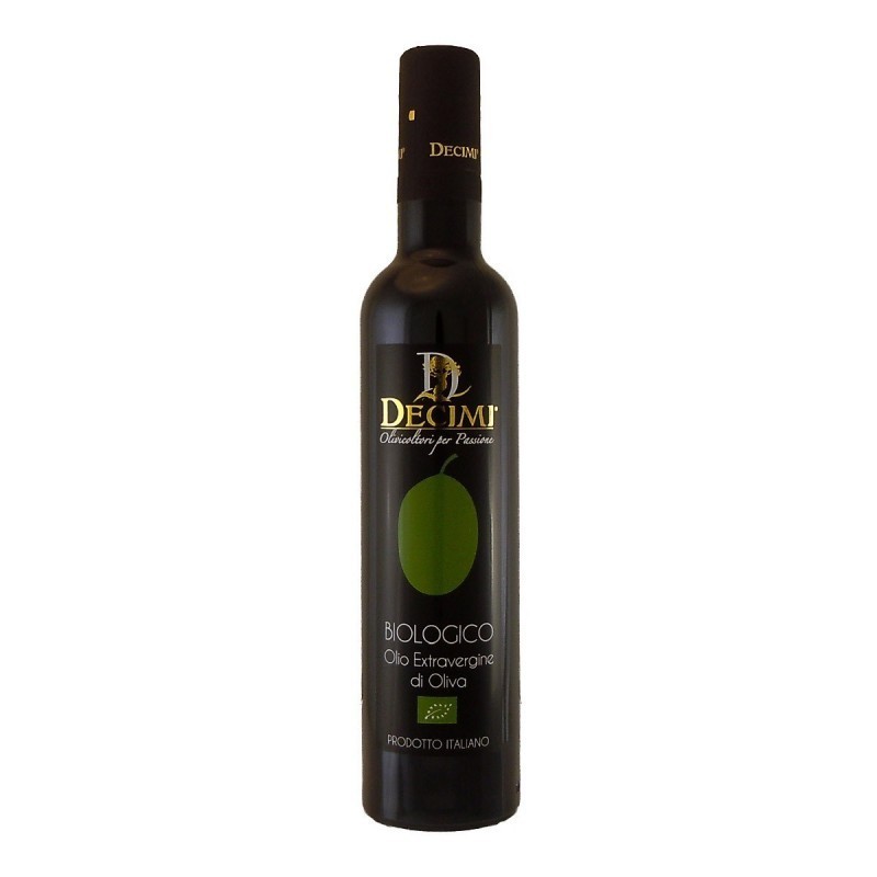 Olio extravergine di oliva Bio - Decimi - 500ml