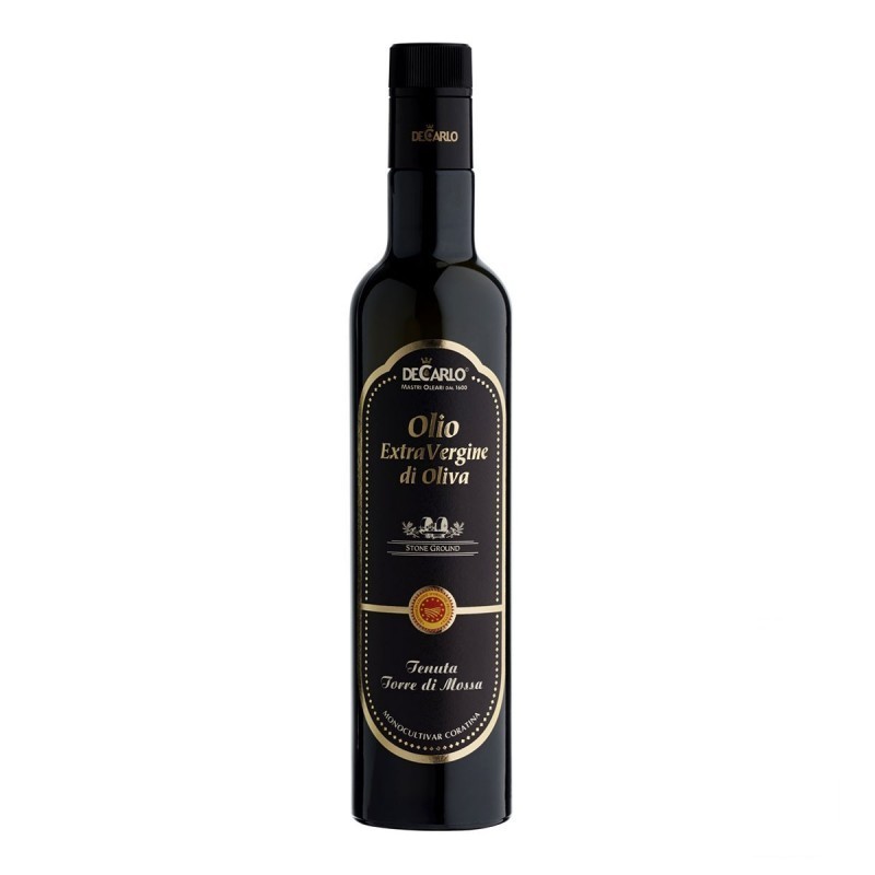 Olio extravergine DOP Tenuta Torre di Mossa - De Carlo - 500ml Olio extravergine DOP Tenuta Torre di Mossa - De Carlo - 500ml