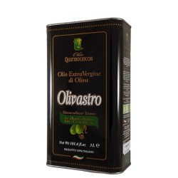 Olio extravergine di oliva Olivastro Bio latta - Quattrociocchi - 3l