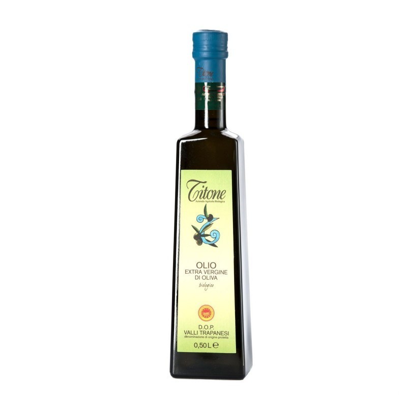 Olio extravergine DOP Valli Trapanesi Biologico - Titone - 500ml