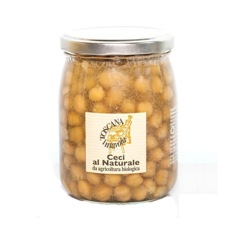 Ceci al Naturale Bio - Toscana in Tavola - 500gr Ceci al Naturale Bio - Toscana in Tavola - 500gr
