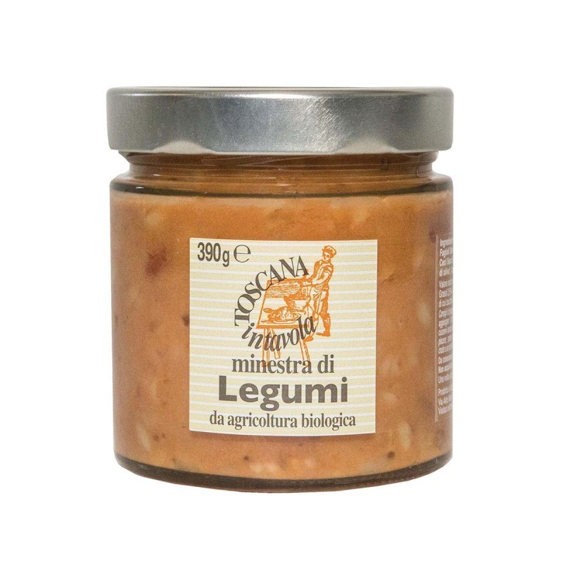 Minestra di Legumi Bio - Toscana in Tavola - 400gr