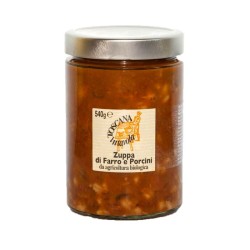 Zuppa di Farro e Porcini Bio - Toscana in Tavola - 540gr