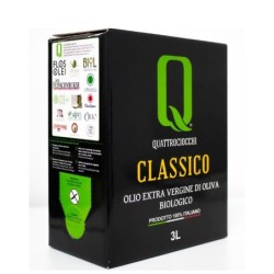 Olio extravergine di oliva Classico Bio Bag in Box - Quattrociocchi - 3l