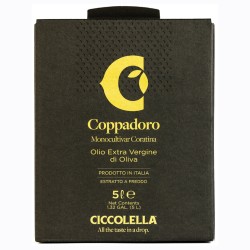 Olio extravergine di oliva Coppadoro coratina Bag in Box - Ciccolella - 5l