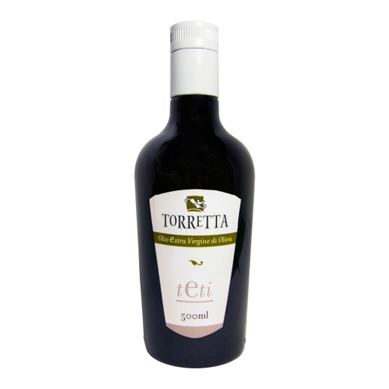 Olio extravergine di oliva Teti - Torretta - 500ml Olio extravergine di oliva Teti - Torretta - 500ml