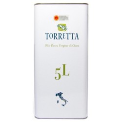 Olio extravergine di oliva Rea DOP Colline Salernitane latta - Torretta - 5l