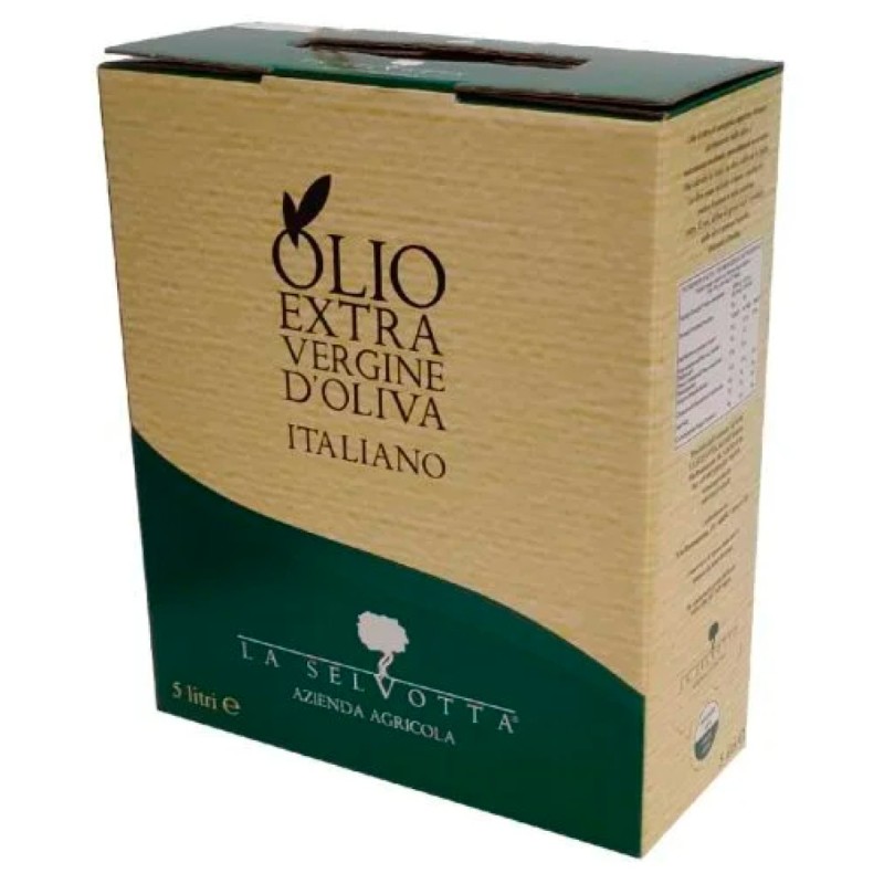Olio extravergine di oliva Classico Bag in Box - La Selvotta - 5l Olio extravergine di oliva Classico Bag in Box - La Selvotta - 5l