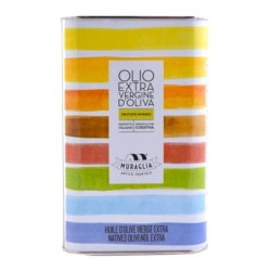 Olio extravergine di oliva Lattina Rainbow Fruttato Intenso - Muraglia - 1l