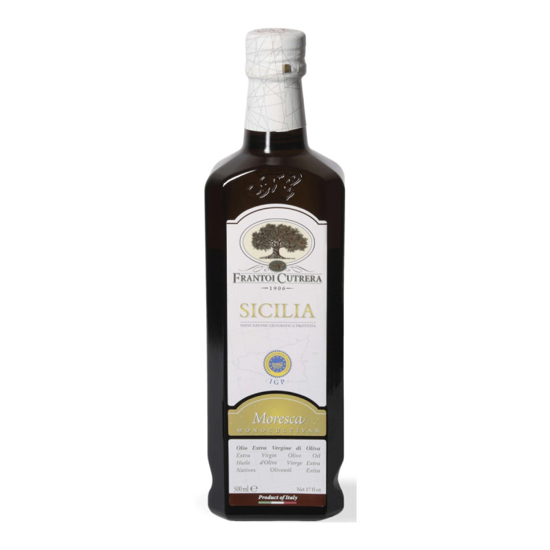 Olio extravergine di oliva monocultivar Moresca IGP - Cutrera - 500ml