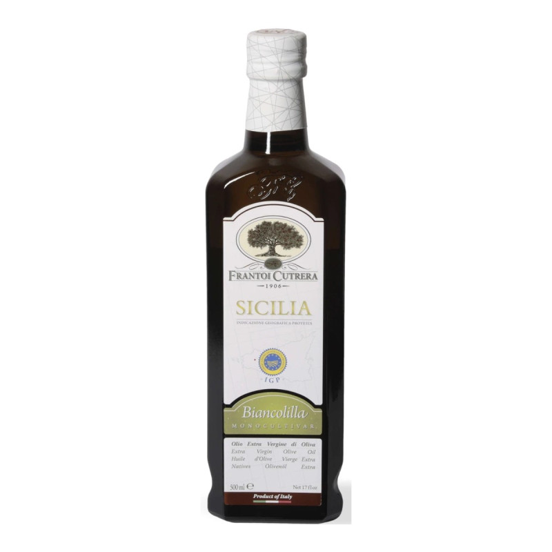 Olio extravergine di oliva Gran Cru Biancolilla - Cutrera - 500ml