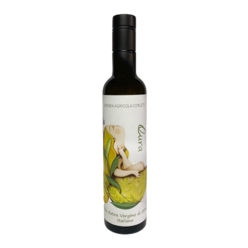 Olio extravergine di oliva Aura peranzana - Corleto - 500ml Olio extravergine di oliva Aura peranzana - Corleto - 500ml