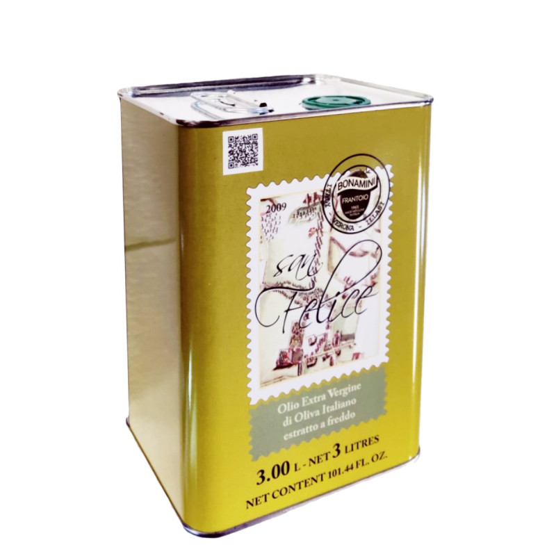 Olio extravergine di oliva San Felice latta - Bonamini - 3l