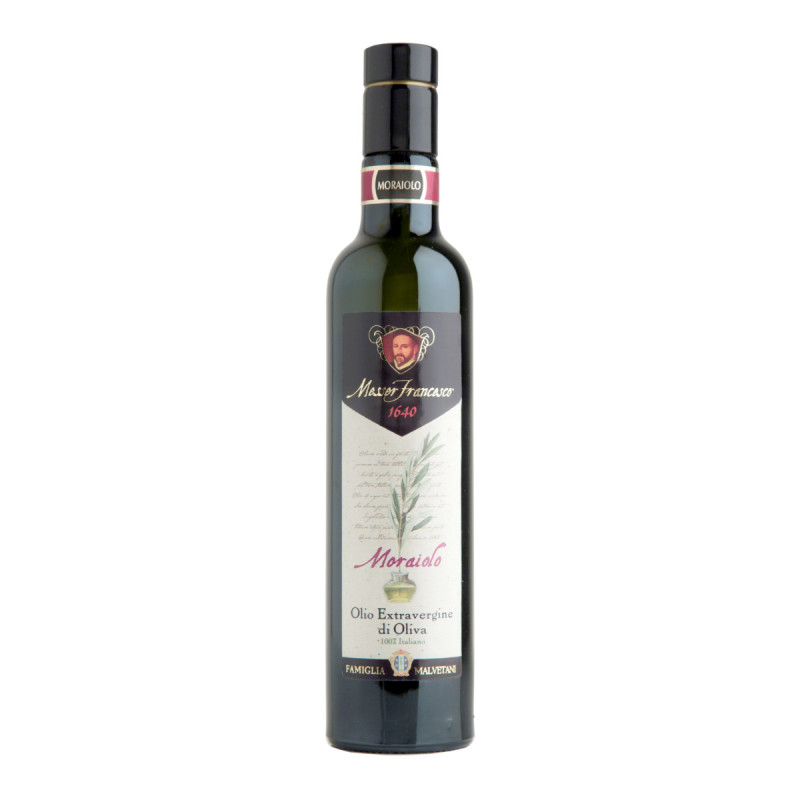 Olio extravergine di oliva Messer Francesco Moraiolo - Malvetani - 500ml Olio extravergine di oliva Messer Francesco Moraiolo - Malvetani - 500ml